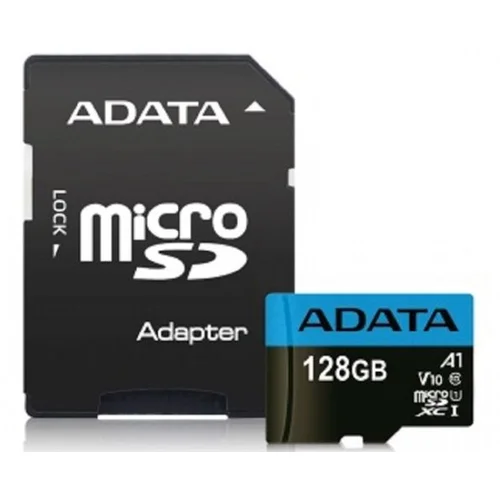 Adata UHS-I MicroSDXC 128GB class 10 + adapter AUSDX128GUICL10A1-RA1 memorijska kartica