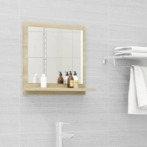 vidaXL Kupaonsko ogledalo boja hrasta sonome 40x10,5x37 cm od iverice Cijene