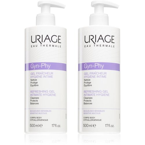 Uriage Gyn-Phy Refreshing Gel Intimate Hygiene set za intimnu higijenu Slike