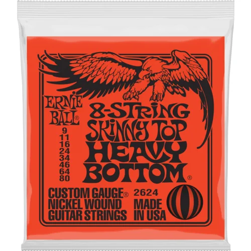 Ernie Ball 2624 Skinny Top Heavy Bottom Strune za električno kitaro