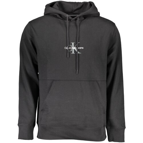 Calvin Klein SWEATSHIRT WITHOUT ZIP MAN BLACK Slike