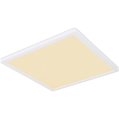 Globo LED stropna svjetiljka Sapana (18 W, D x Š x V: 29,4 cm x 29,4 cm x 25 mm, Bijela) Cijene