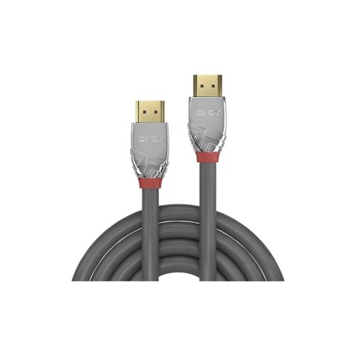 Lindy HDMI priključni kabel HDMI-A utikač, HDMI-A utikač 10.00 m siva 37876 HDMI kabel Cijene
