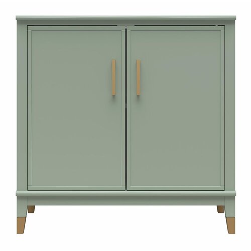 CosmoLiving by Cosmopolitan Zelena omarica 86x85x41 cm Westerleigh &ndash; Cene