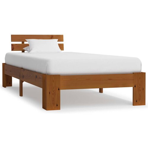  Okvir za krevet od masivne borovine boja meda 90 x 200 cm Cene