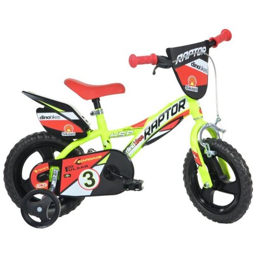 Dino Bikes Dječji bicikl 16&amp;quot; Raptor žuti Slike