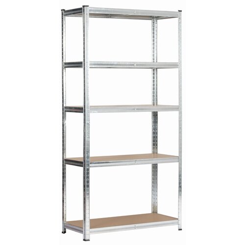 AKORD METALNA POLICA 90x40x180 SREBRNA, (21714315) Slike