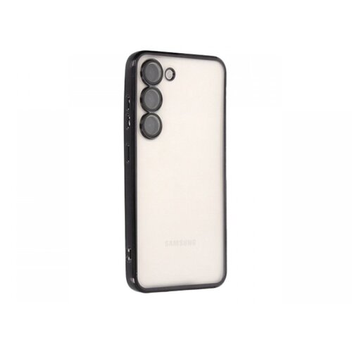  futrola sa niklovanim obodom za samsung A255 galaxy A25 crna Slike