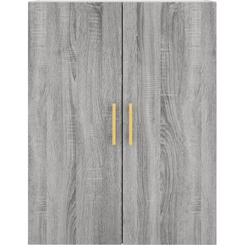  Visoka komoda siva sonome 69,5x34x180 cm od konstruiranog drva Slike