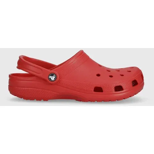 Crocs Natikači rdeča barva