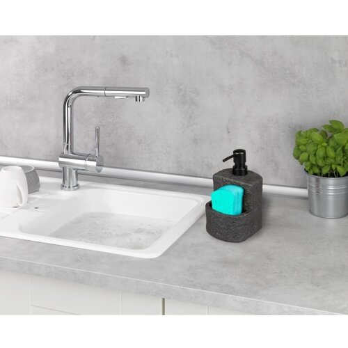 Wenko 54667100 - Dozator sapuna FESTIVAL 10,5x18 cm crna Slike