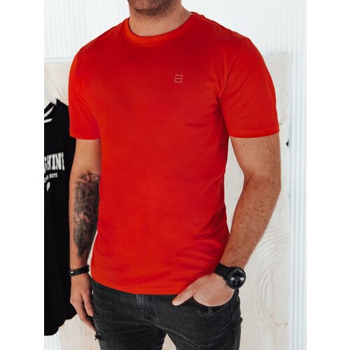 DStreet Orange men's T-shirt with print Slike