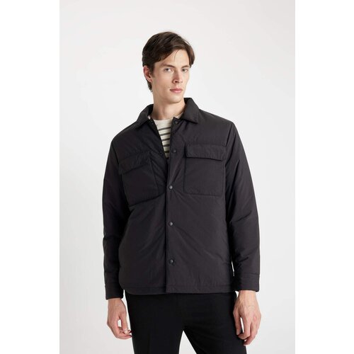 Defacto slim fit polo collar coat Slike