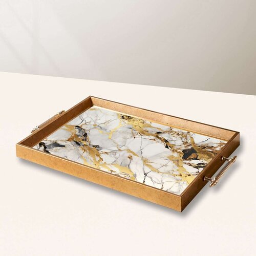 Aberto Design Poslužavnik TPEA10036 50 x 29 x 3.5 cm, Šareni Cene