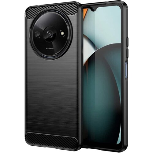 Techsuit Carbon Silicone maska za Xiaomi Redmi A3 &ndash; crna Cijene