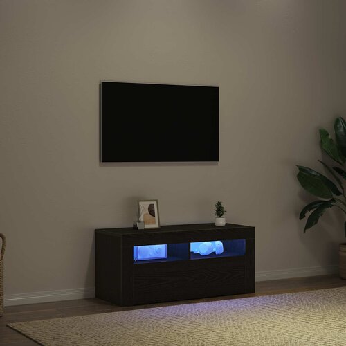  ormar Crni hrast 90 x 35 x 40 cm Konstruirano drvo Slike