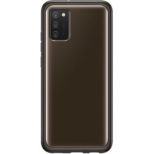 Samsung Soft clear futrola za Galaxy A02s EU - Crna KP14746 Slike