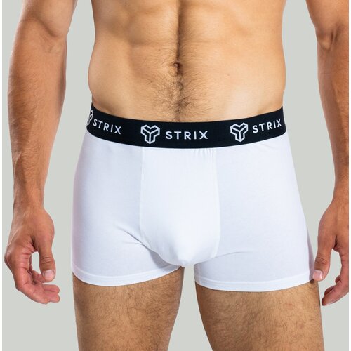 STRIX Muške bokserice Essential Trunks 2 Pack White Cene