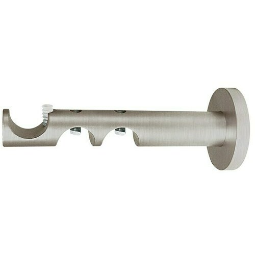 EXPO AMBIENTE trostruki nosač karni&amp;scaron;e function track (izgled plemenitog čelika, prikladno za: &amp;scaron;ipke za zavjese &amp;Oslash; 16 mm, 12 cm) Slike