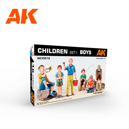 AK Interactive SET OTROK 1: Dečki, (21287484) Slike