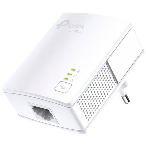 Tp-link AV1000 Powerline Starter Kit, Broadcom, 1 Gigabit Port, 1000Mbps Powerline, HomePlug AV, New... Slike