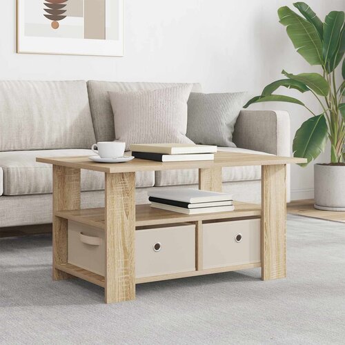  Kava Stol Sonoma hrast 77 x 55 x 42 cm Konstruirano drvo Cene