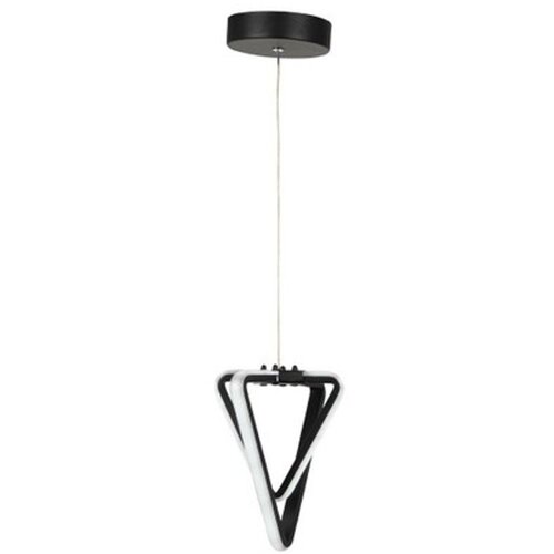 VISILICA Črna kovinska LED viseča svetilka &amp;oslash; 20 cm Baris &amp;ndash; Slike