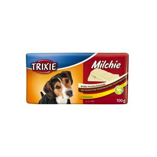 Trixie milchie - bela čokolada 100gr poslastica za pse Slike
