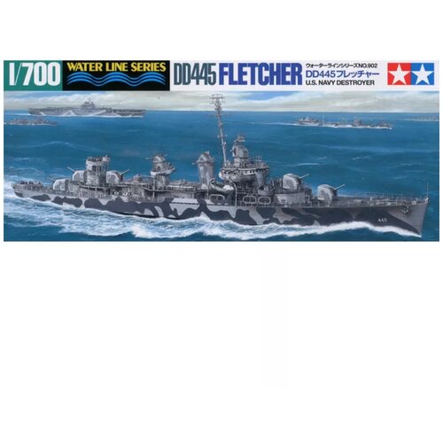 Tamiya 1:700 Jap. U.S.Navy DD445 Fletcher Cene