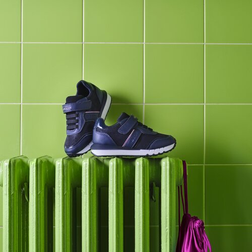 Geox Dark blue girls' sneakers Fastics Girl - Women's Cijene