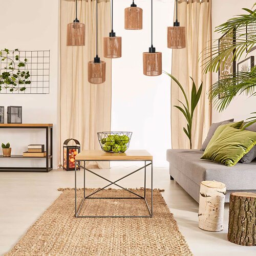 Toolight Viseća lampa APP1822-6CP NATURE BLACK Slike