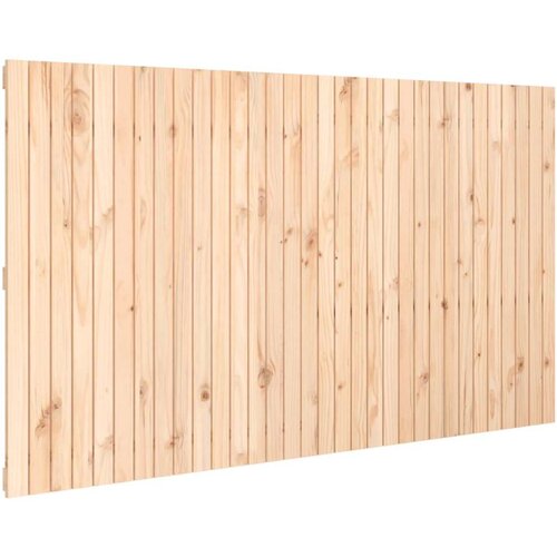 VidaXL Zidno uzglavlje 204x3x110 cm od masivne borovine Slike