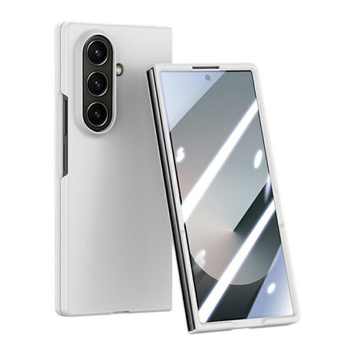  Maska za Samsung Galaxy Z Fold 7 Elegant Fold bela Slike