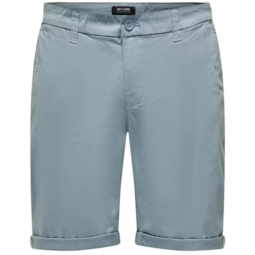 Only & Sons Chino hlače 'PETER' sivkasto plava