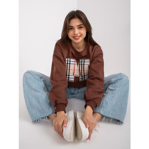 ex moda Sweatshirt-EM-BL-U617.95-dark brown Cene