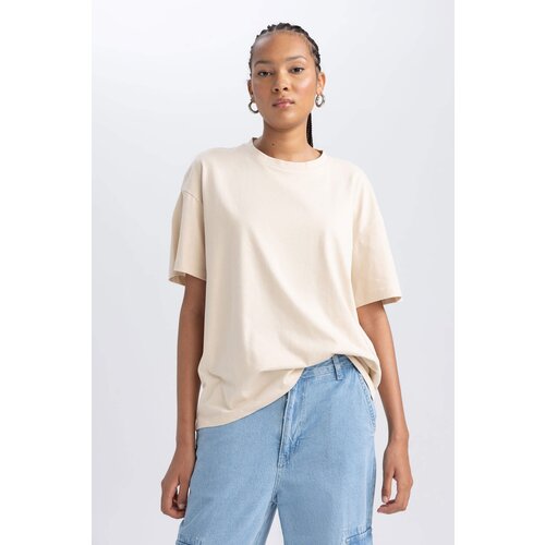 Defacto Oversize Fit Crew Neck Short Sleeve T-Shirt Slike