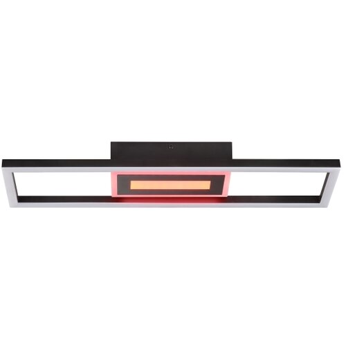  Brilliant-LED RGBW prigu&amp;scaron;iva plafonska lampa BESSON LED/20W/230V 3000-6500K crna + daljinski upravljač Slike