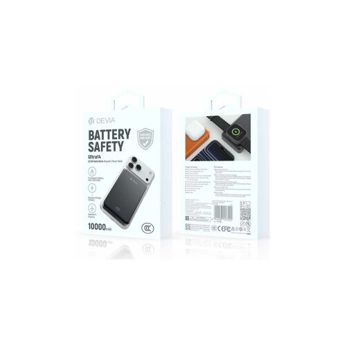DEVIA Powerbank Ultra14 Magnetic PD 22,5W 10000mAh crni Cene