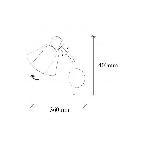 Opviq Črna/v zlati barvi stenska svetilka &amp;oslash; 15 cm Sivani &amp;ndash; Slike