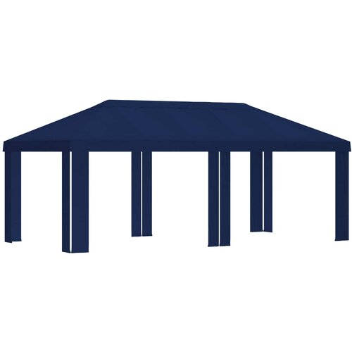 vidaXL Pokrov za gazebo 6 x 3 m Modra Poliester 190, (5000218789) Cene