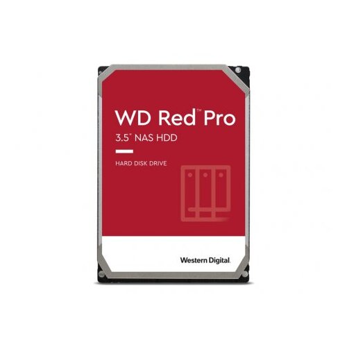 Western Digital Red Pro For NAS, 3.5 / 16TB / 512MB / SATA / 7200 rpm, WD161KFGX Cene