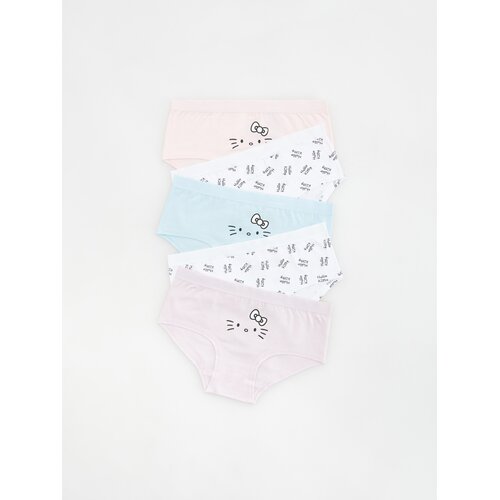 Reserved Komplet 5 spodnjih hlačk Hello Kitty - Večbarvno Cene