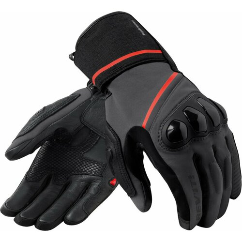 Rev&amp;#039;it! Summit 4 H2O Black/Grey 4XL Motoristične rokavice Slike