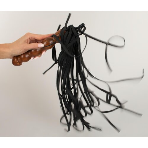 Zado Leather Flogger Wood Slike