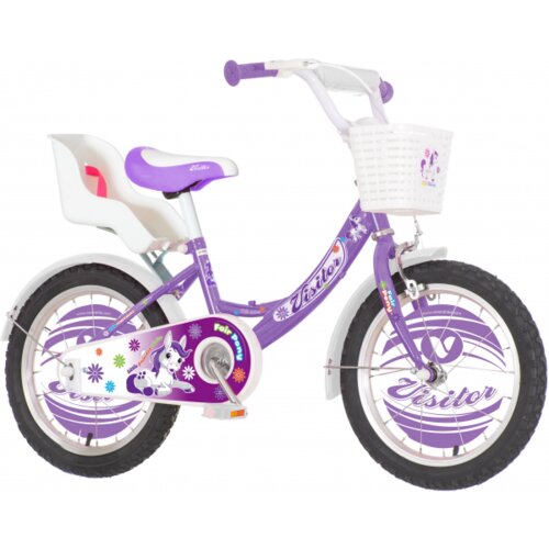 Venera Bike pony 20&amp;rdquo; dečiji bicikl ljubičasto bela boja Slike