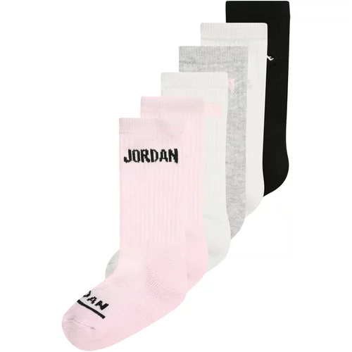 Jordan Nogavice pegasto siva / rosé / črna / bela