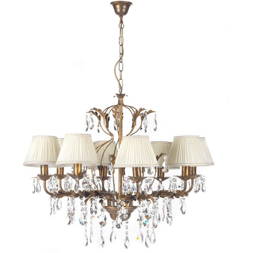 Lesnina XXXL KRISTALNA VISEČA SVETILKA 80/105 cm E14 Cene