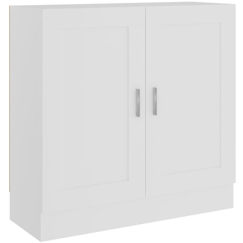Maison Chic Knjižna omara - Knjižni regal bela 82,5x30,5x80 cm iverna plo&amp;scaron;ča, (21725472) Slike