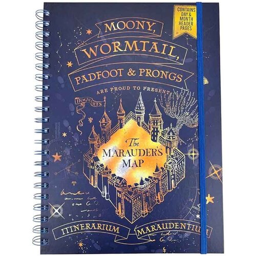 Pyramid International PYRAMID HARRY POTTER (MARAUDERS MAP) A4 WIRO NOTEBOOK BELEŽKA Slike