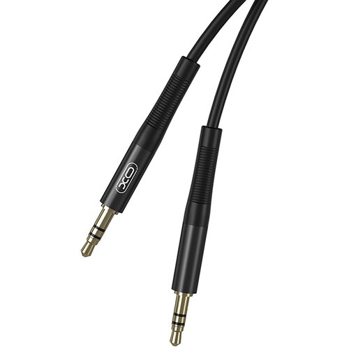 XO cable audio NB-R175B jack 3,5mm - jack 3,5mm 2,0 m black Cene